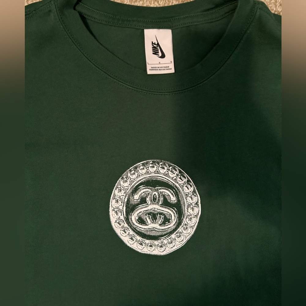 Nike collab t shirt with Stussy